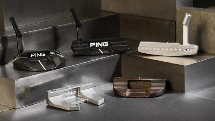 Assortment of putter models