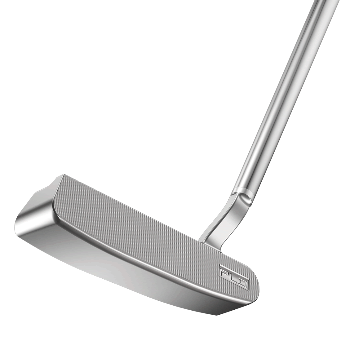 face view of PLD Limited Zing 2 putter in stainless steel
